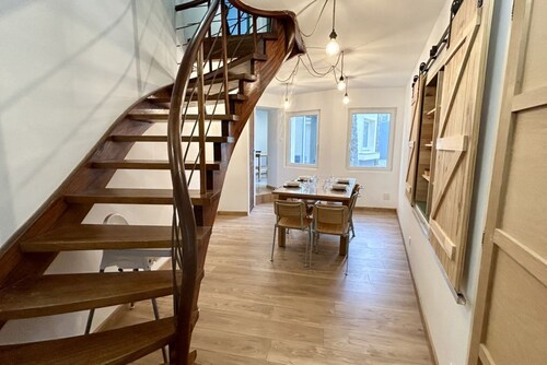 La maison de la Mer, maison pour 9 personnes en centre-ville