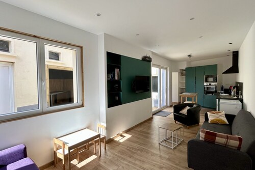 La maison de la Mer, maison pour 9 personnes en centre-ville