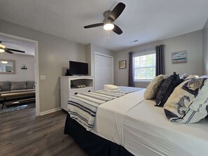 2 soveværelser, strygejern/strygebræt, weekendseng, gratis Wi-Fi