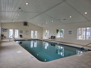 Indoor pool, a heated pool - Indoor Pool, Hot Tub, Tennis, Central Location (Myrtle Beach)