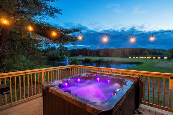 Bain à remous extérieur