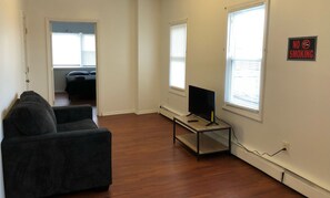 Living area - Large and private apartment in convenient area sleeps up to 10 people comfortably (Elizabeth)