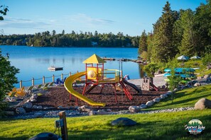 Children’s area - RV 9   Luxury Glamping with Amazing Lake Views! (Kenora)
