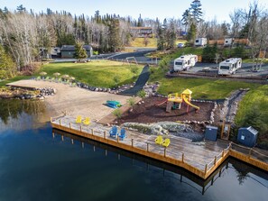 Children’s area - RV 9   Luxury Glamping with Amazing Lake Views! (Kenora)