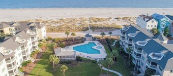 New Listing! Tidewater Ocean View! Steps from the Beach! Screened in Porch!