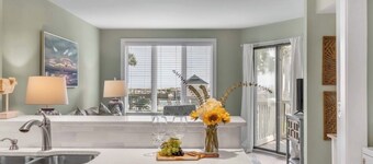 New Listing! Tidewater Ocean View! Steps from the Beach! Screened in Porch! 