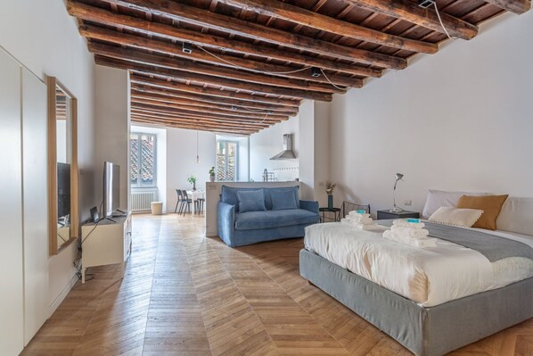 1 bedroom, WiFi, bed sheets - Iflat | Cozy Studio in the Heart of Campo de Fiori (Roma)