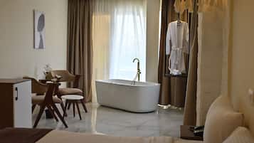 Egyptian cotton sheets, premium bedding, down duvets, memory-foam beds