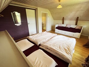 2 habitaciones, tabla de planchar con plancha y wifi gratis