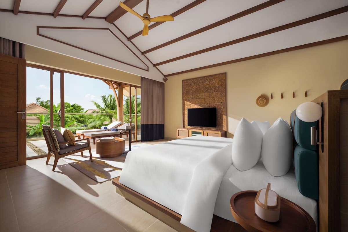 Suite, 1 Bedroom, Balcony (Dining, Outdoor Private Pool) | 1 bedroom, minibar, in-room safe, blackout drapes