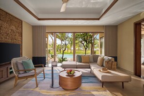 Villa, 3 Bedrooms, Beachfront (Outdoor Private Pool) | Minibar, in-room safe, blackout drapes, iron/ironing board - voco Quang Binh Resort by IHG (Dong Hoi)