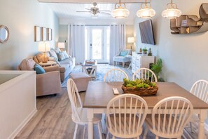 Smart TV, books - Two Bedroom Townhome Steps From the Beach! (Atlantic Beach)