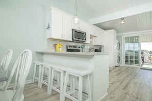 Fridge, microwave, oven, stovetop - Two Bedroom Townhome Steps From the Beach! (Atlantic Beach)