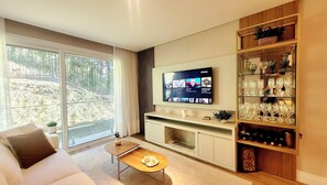 Living area - Apto Próximo ao Centro (Gramado)