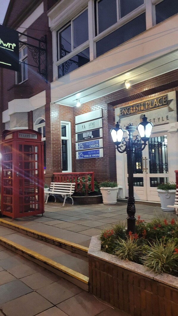 Exterior detail - Apto ao Lado da rua Coberta (Gramado)