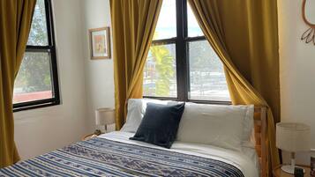 2 habitaciones, cuna de viaje, wifi y ropa de cama