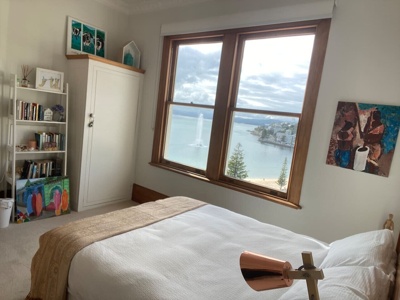 2 sovrum, skrivbord, strykjärn/strykbräda och wi-fi