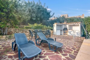 Outdoor dining - Villa 'Ángela' with Sea View, Wi-Fi and Air Conditioning (Dénia)
