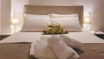 4 室のベッドルーム、アイロン / アイロン台、WiFi (無料)、ベッドシーツ