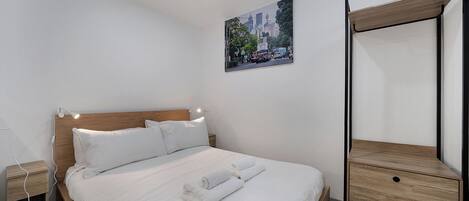 1 makuuhuone, silitysrauta/-lauta, Wi-Fi, vuodevaatteet