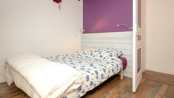 2 habitaciones, wifi gratis y ropa de cama