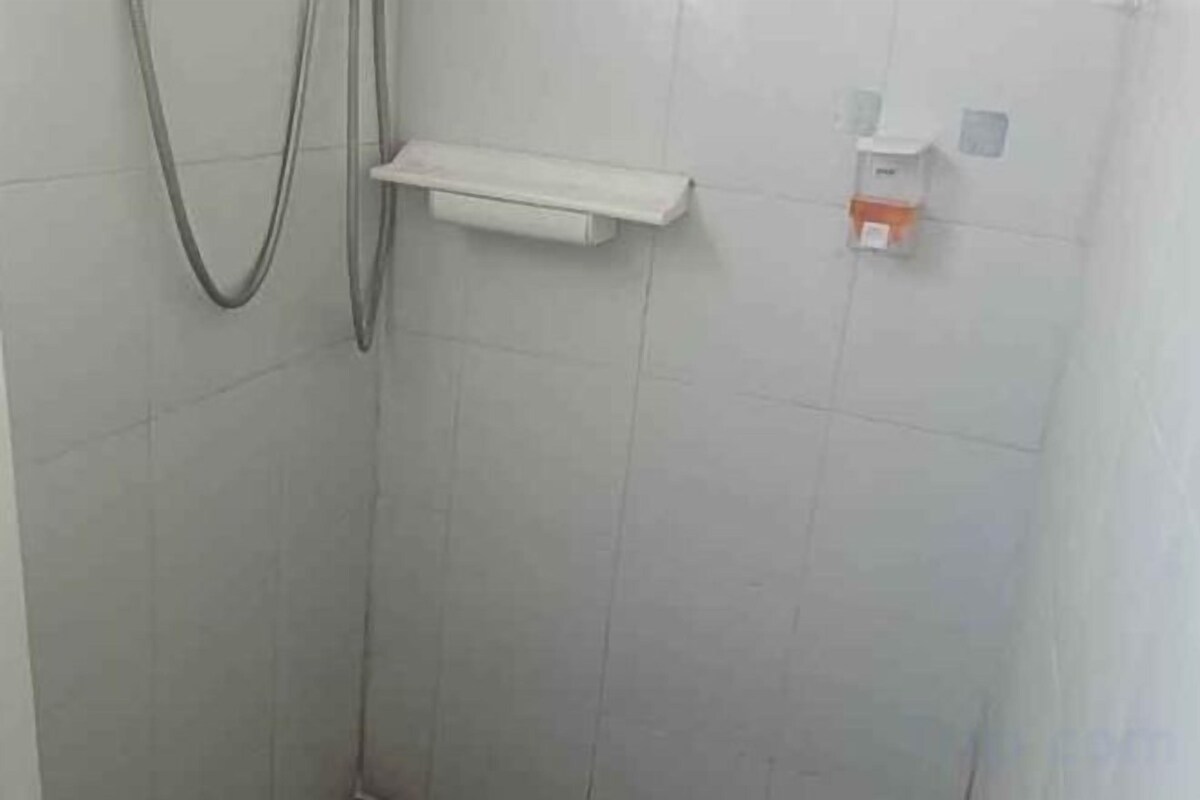 Bathroom | Shower, towels, toilet paper