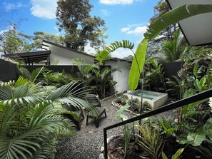 Terrace/patio - Escondido Retreat Centre | 3 Pools, AC, Yoga Deck, Sleeps 16 people, Game Room (Puerto Viejo de Talamanca)