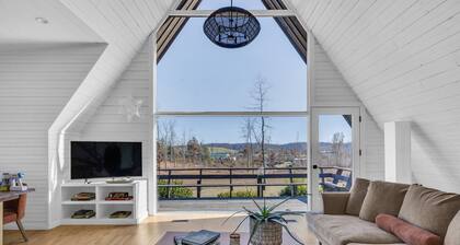 Modern 4 Bedroom A-Frame on 21 Private Acres