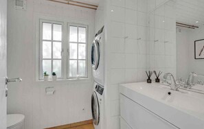 Shower, hair dryer