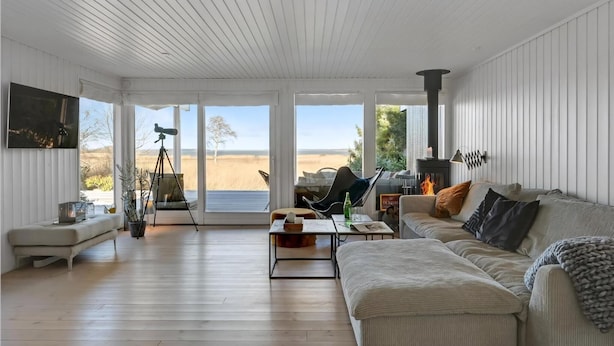 TV, fireplace, stereo - Lovely summer house by Arresø (Hillerød)
