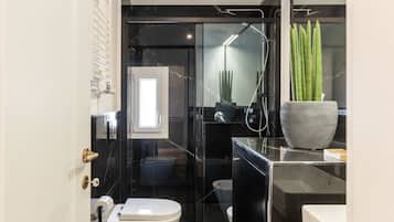 Douche, sèche-cheveux, bidet