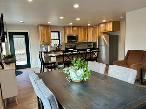 Dining - Brand New Pelican Lake Dream Home with 100 ft Private Shoreline! Walk to Zorbaz! (Pelican Rapids)