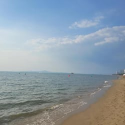 On the beach