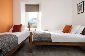 2 bedrooms, iron/ironing board, travel cot, WiFi