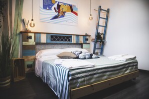1 室のベッドルーム、WiFi、ベッドシーツ
