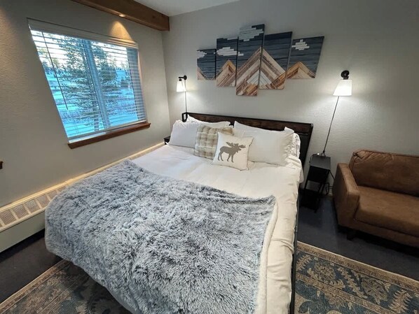 1 bedroom, iron/ironing board, free WiFi, bed sheets