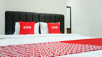 Deluxe dubbelrum | Skrivbord, gratis wi-fi och sängkläder