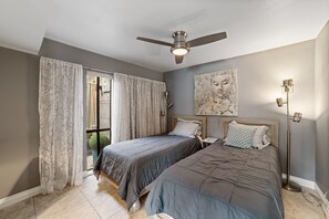 2 habitaciones, escritorio, tabla de planchar con plancha y wifi 