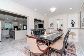 Dining - The Ultimate Escape-Swim Spa Home  - Bradenton, FL (West Bradenton)