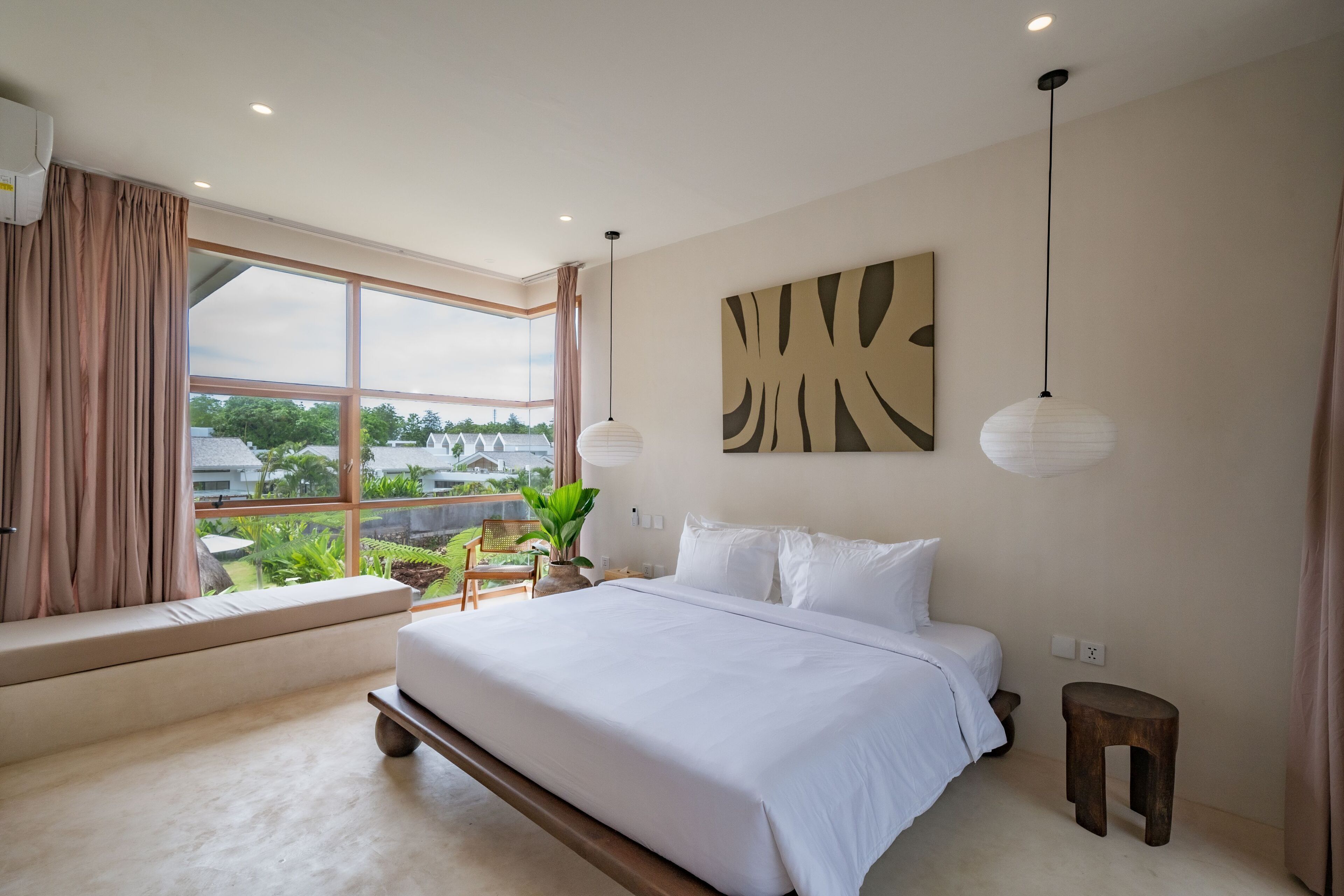 Villa, 2 Bedrooms, Patio, Pool View | 2 bedrooms, Egyptian cotton sheets, premium bedding, in-room safe