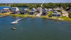 Exterior - Family-Friendly Home Near Beach with Fenced Yard   |   Fire Pit, Three Bedroom Plus Office make for Four Unique Sleeping Spaces, Pocasset Home Perfect for Families, Host up to 7, 24 Hr Hospitality (Bourne)