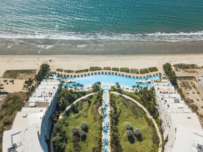 Accommodatie ligt op het strand