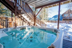 Idromassaggio all'aperto