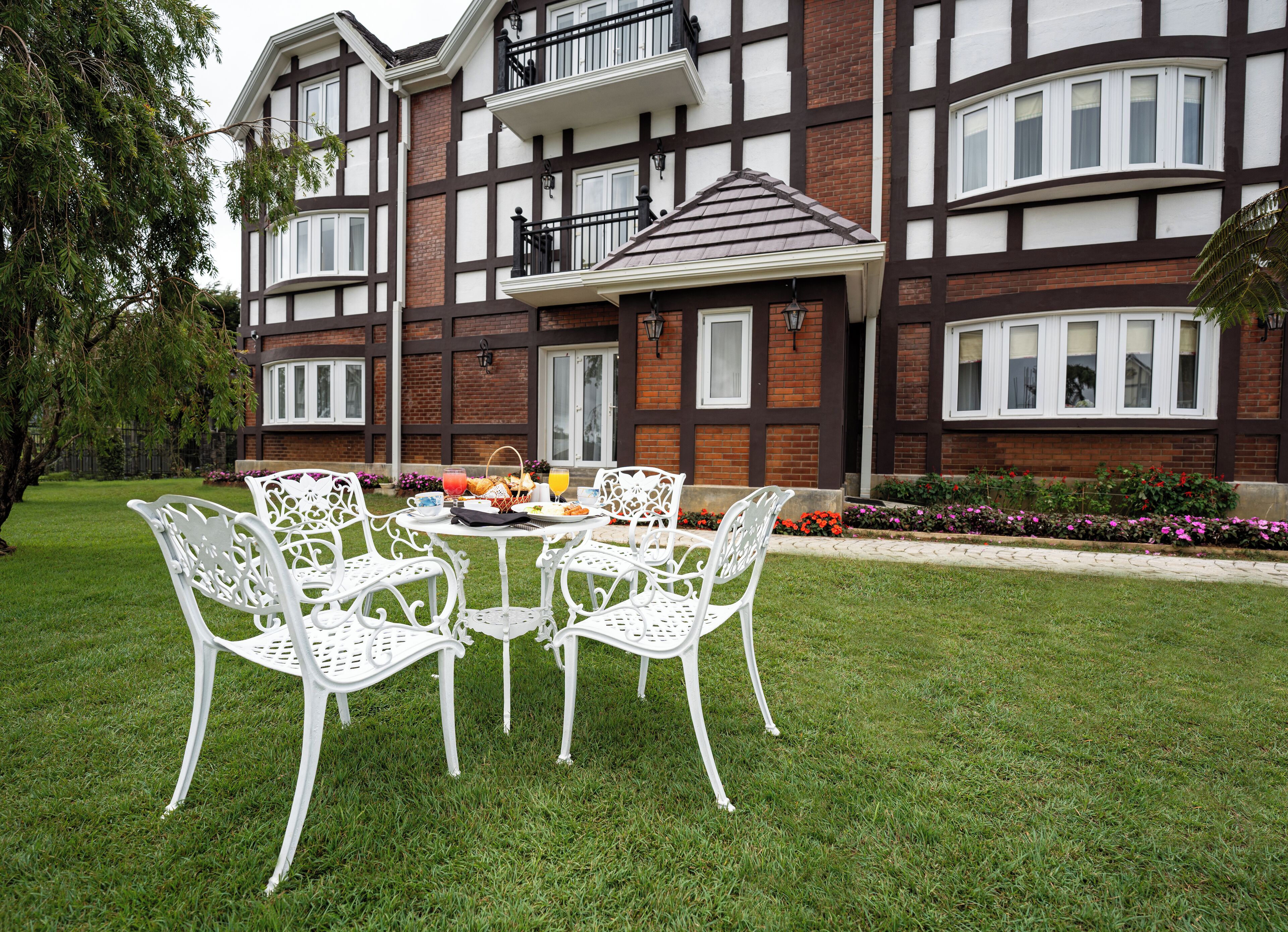 Fachada de la propiedad