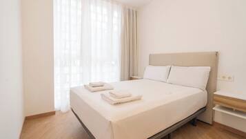 2 slaapkamers, een strijkplank/strijkijzer, reisbedje, gratis wifi