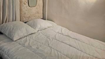 1 室のベッドルーム、アイロン / アイロン台、WiFi、ベッドシーツ