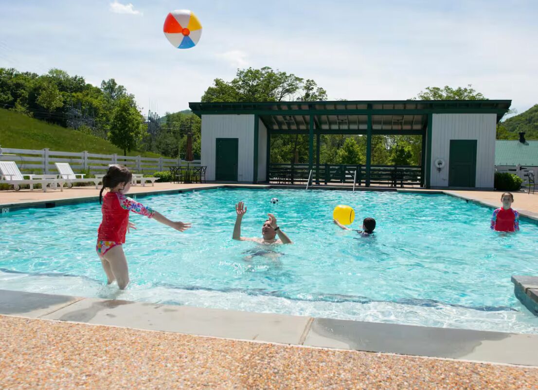 Alberca al aire libre 