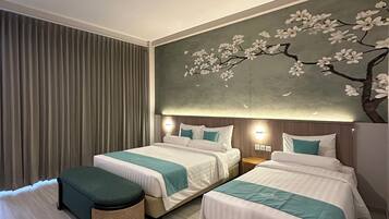 1 bedroom, desk, soundproofing, free WiFi