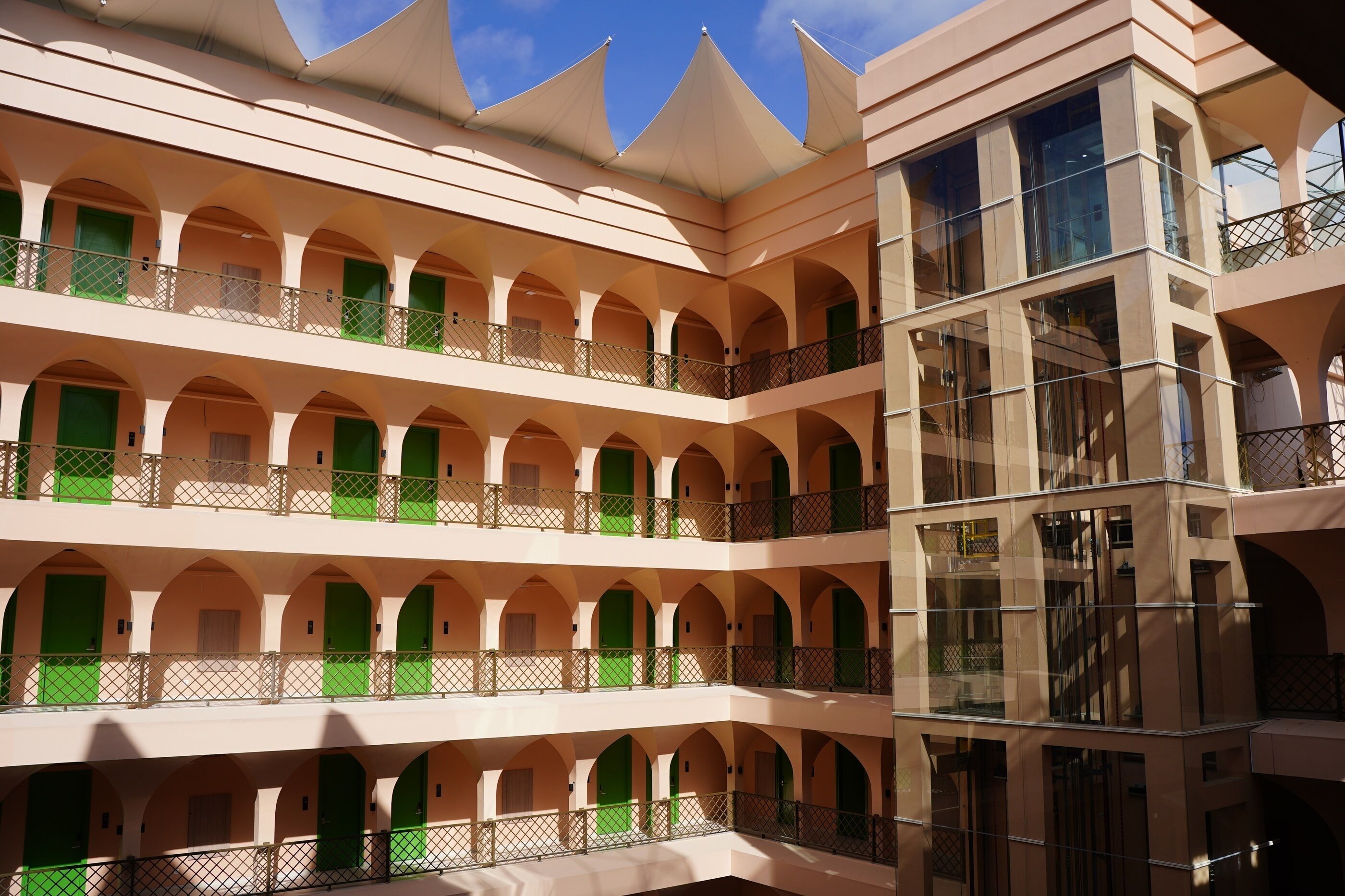 Fachada de la propiedad