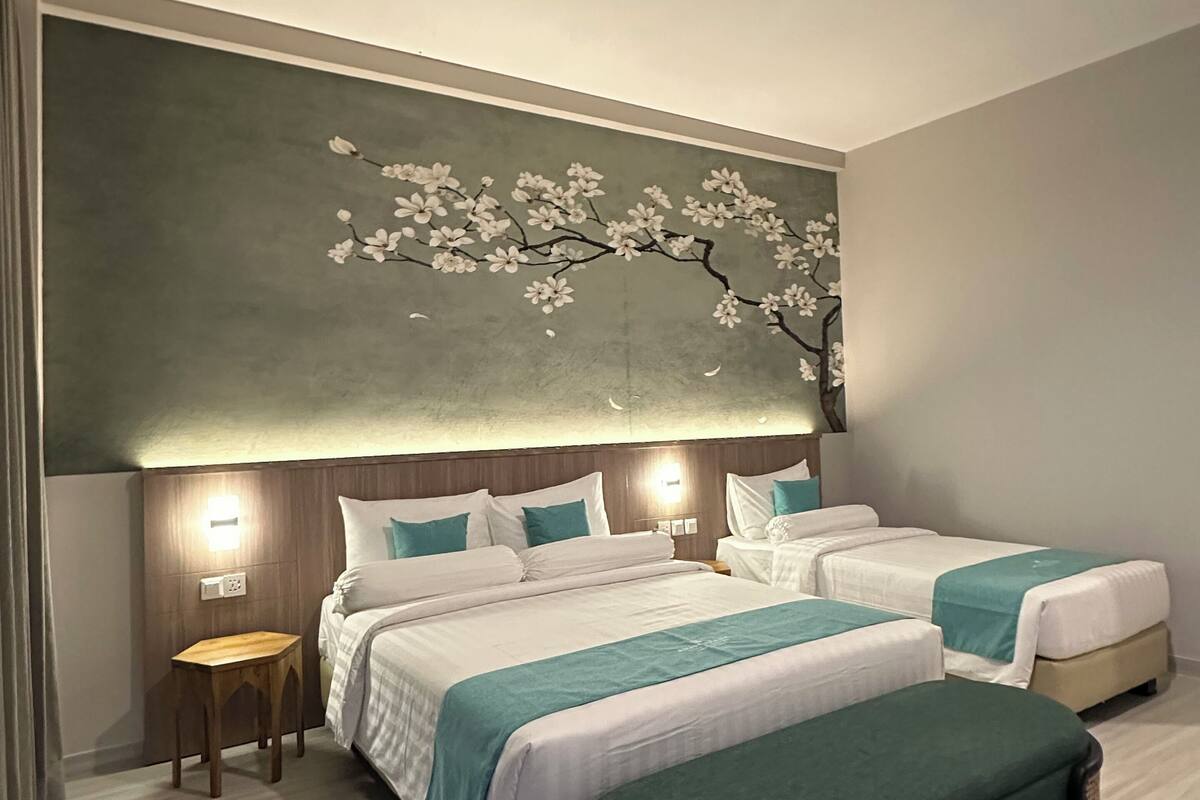 Minibar, bureau, chambres insonorisées, Wi-Fi gratuit